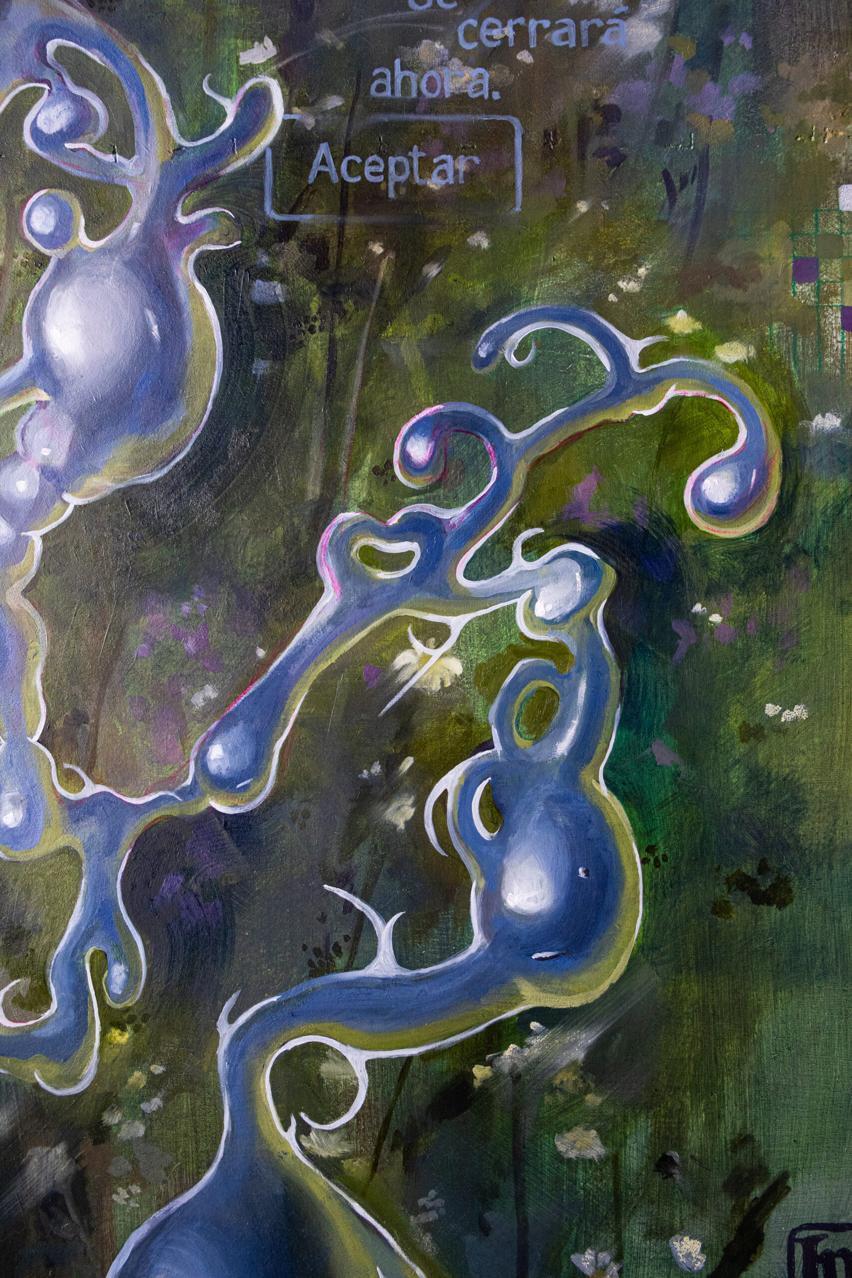 Detalle de "Un campo en calma"