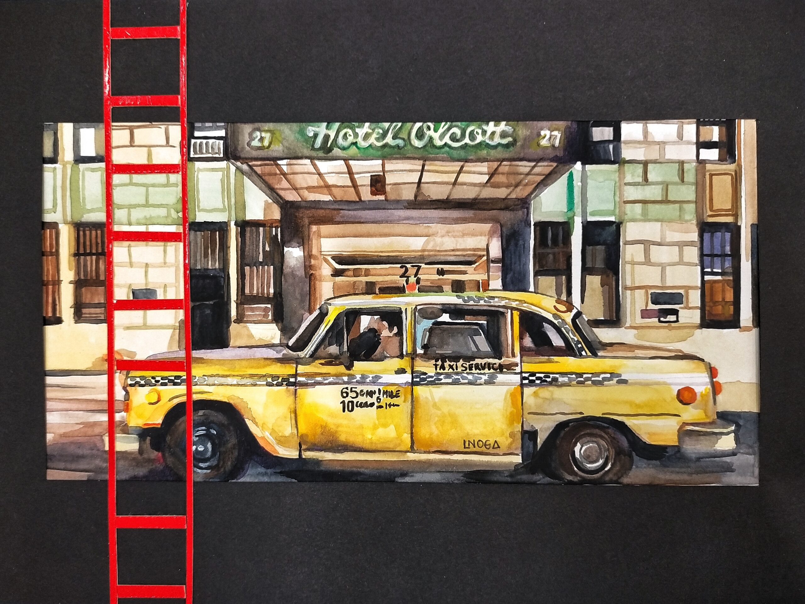 Fotograma de Suspiria intervenido