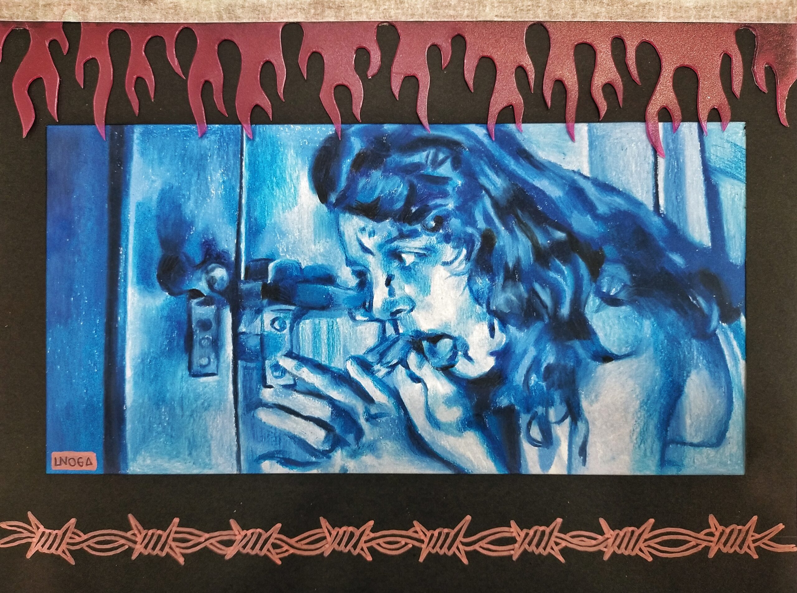 Fotograma de Suspiria intervenido