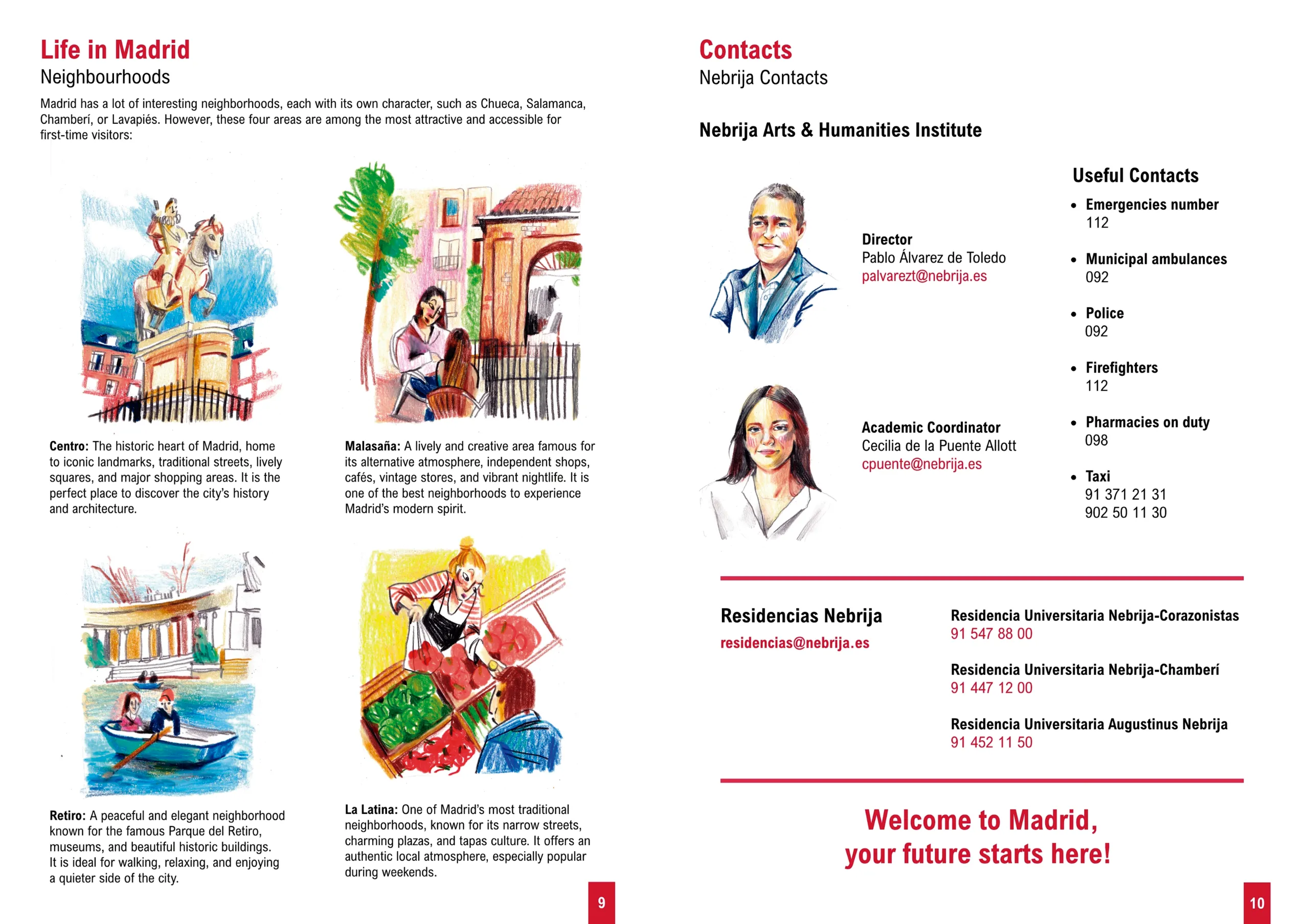 Guía ilustrada para estudiantes internacionales