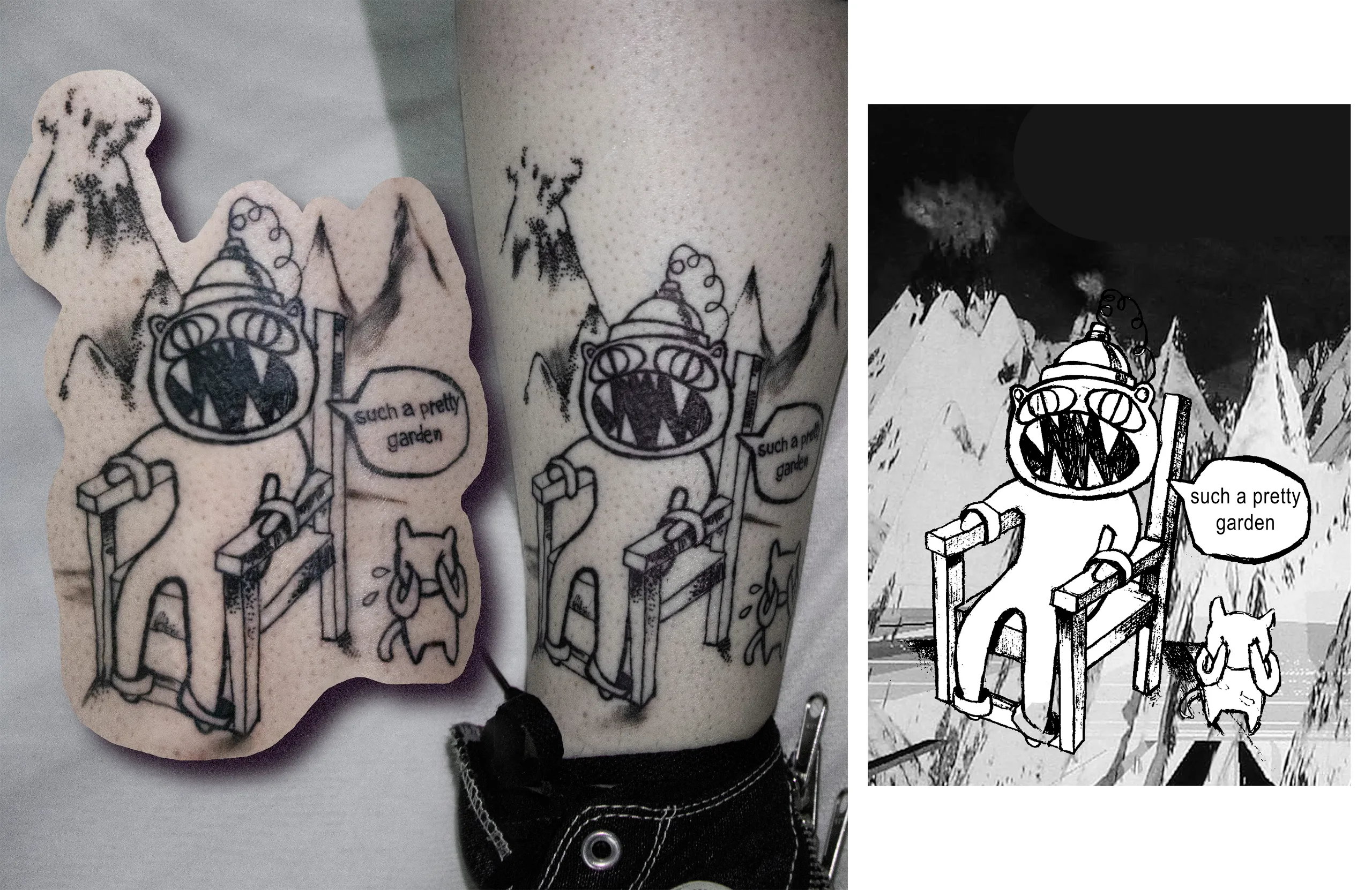 Tatuaje de la banda Radiohead